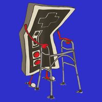 Old Gamer Gift Retro Video Game Old Gamer Gift Womens Tank Top