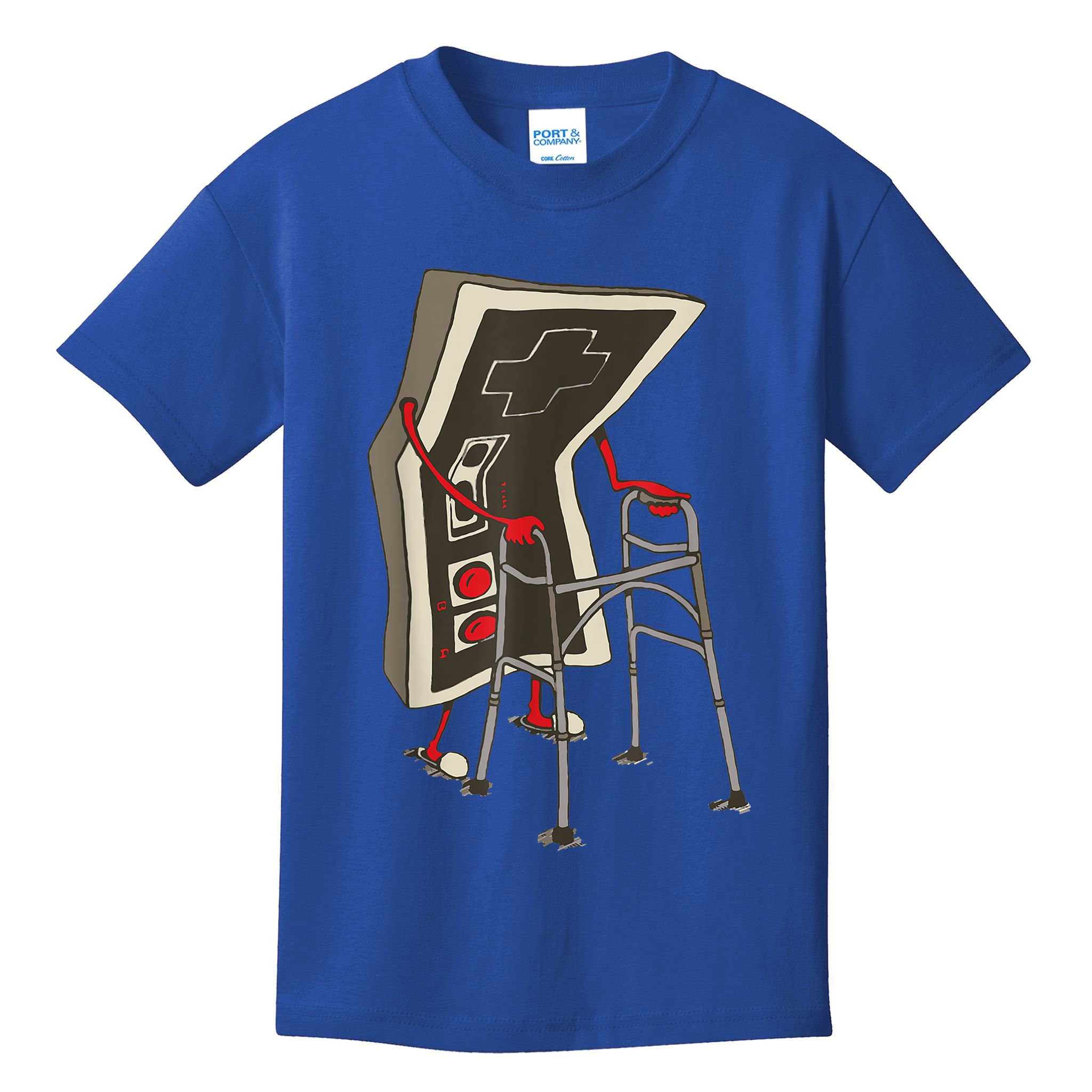 Old Gamer Gift Retro Video Game Old Gamer Gift Kids T-Shirt