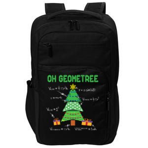 Oh Geometree Geometry Math Science Teacher Christmas Cute Gift Impact Tech Backpack