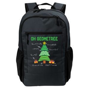 Oh Geometree Geometry Math Science Teacher Christmas Cute Gift Daily Commute Backpack