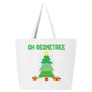 Oh Geometree Geometry Math Science Teacher Christmas Cute Gift 25L Jumbo Tote