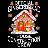 Official Gingerbread House Construction Crew Decorating Drawstring Bag