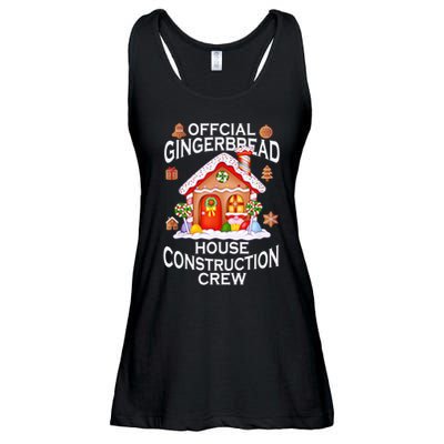 Official Gingerbread House Construction Crew Decorating Ladies Essential Flowy Tank