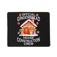 Official Gingerbread House Construction Crew Decorating Mousepad