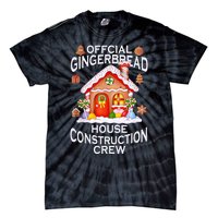 Official Gingerbread House Construction Crew Decorating Tie-Dye T-Shirt