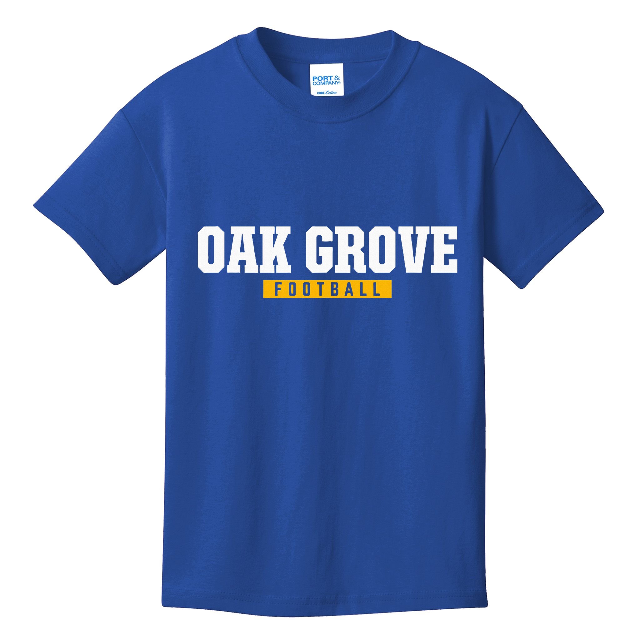 Oak Grove High School Football Kids T-Shirt