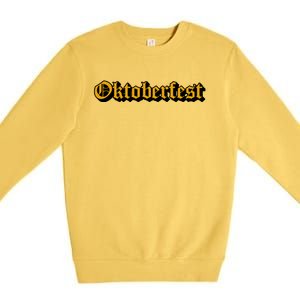 Oktoberfest German Holiday Festive Premium Crewneck Sweatshirt