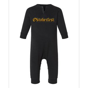 Oktoberfest German Holiday Festive Infant Fleece One Piece