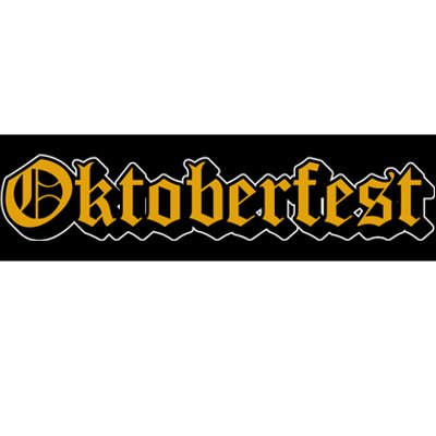 Oktoberfest German Holiday Festive Bumper Sticker