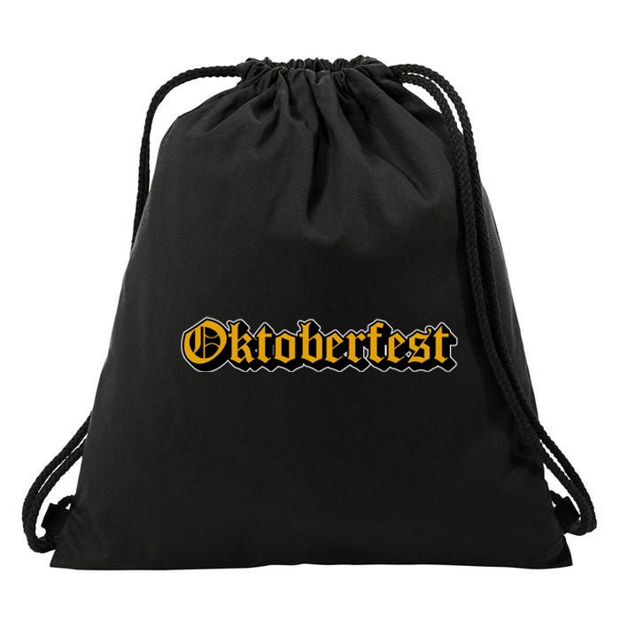 Oktoberfest German Holiday Festive Drawstring Bag