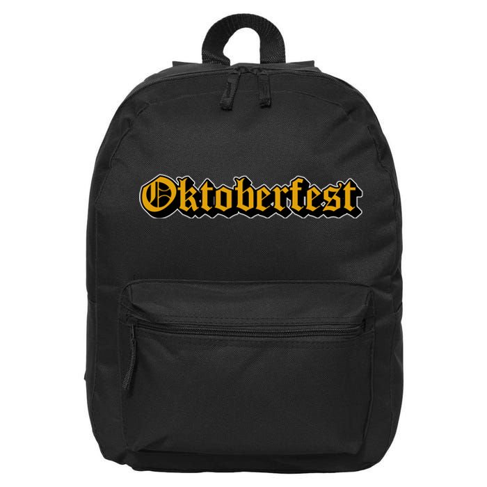 Oktoberfest German Holiday Festive 16 in Basic Backpack