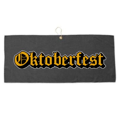 Oktoberfest German Holiday Festive Large Microfiber Waffle Golf Towel