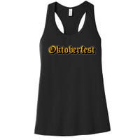 Oktoberfest German Holiday Festive Women's Racerback Tank