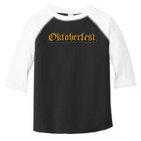 Oktoberfest German Holiday Festive Toddler Fine Jersey T-Shirt