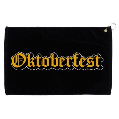 Oktoberfest German Holiday Festive Grommeted Golf Towel