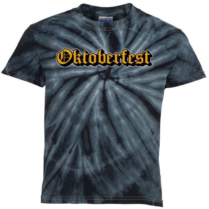 Oktoberfest German Holiday Festive Kids Tie-Dye T-Shirt