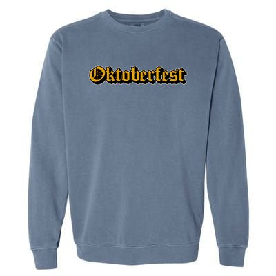 Oktoberfest German Holiday Festive Garment-Dyed Sweatshirt