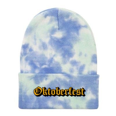 Oktoberfest German Holiday Festive Tie Dye 12in Knit Beanie