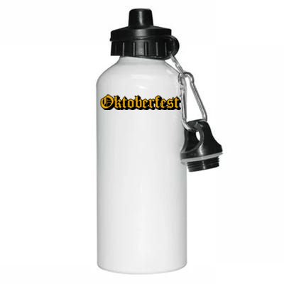 Oktoberfest German Holiday Festive Aluminum Water Bottle