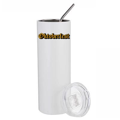 Oktoberfest German Holiday Festive Stainless Steel Tumbler