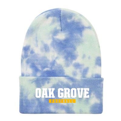 Oak Grove High School Football Hs Tie Dye 12in Knit Beanie