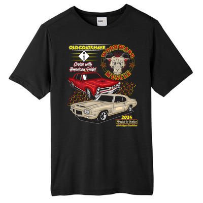 Old Goats Have Woodward Muscle 2024 Tall Fusion ChromaSoft Performance T-Shirt