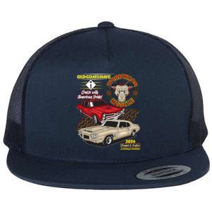 Old Goats Have Woodward Muscle 2024 Flat Bill Trucker Hat