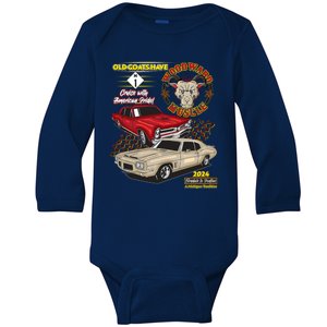 Old Goats Have Woodward Muscle 2024 Baby Long Sleeve Bodysuit