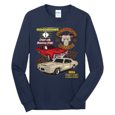 Old Goats Have Woodward Muscle 2024 Tall Long Sleeve T-Shirt