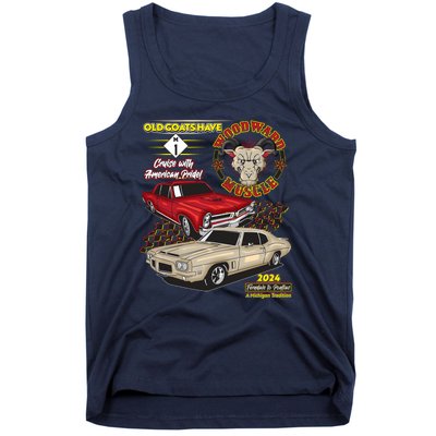 Old Goats Have Woodward Muscle 2024 Tank Top