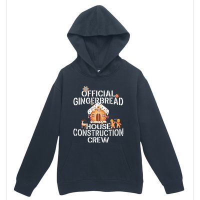 Official Gingerbread House Construction Crew Decorating Urban Pullover Hoodie