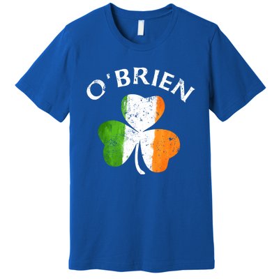 Obrien Gift Irish Family Name St Patricks Day Great Gift Premium T-Shirt