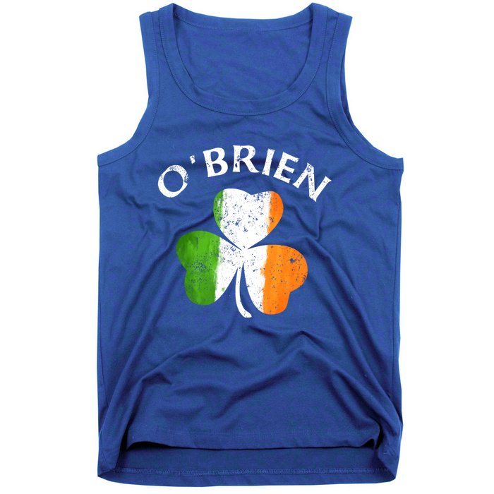 Obrien Gift Irish Family Name St Patricks Day Great Gift Tank Top