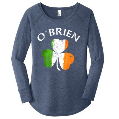 Obrien Gift Irish Family Name St Patricks Day Great Gift Women's Perfect Tri Tunic Long Sleeve Shirt