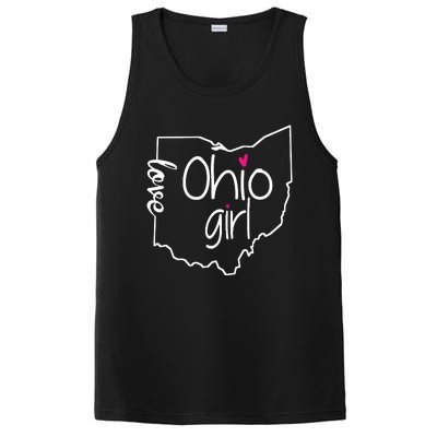 Ohio Girl I Love Ohio Home PosiCharge Competitor Tank