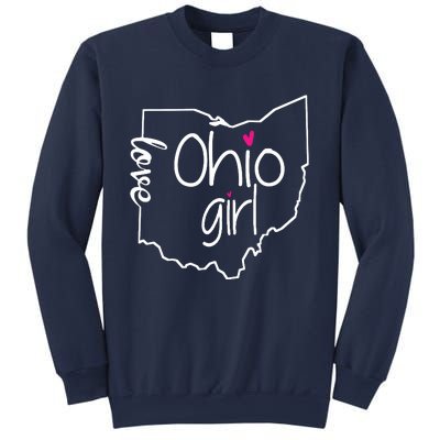 Ohio Girl I Love Ohio Home Sweatshirt