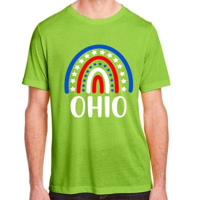 Ohio Gift I Love Ohio Usa Gift Adult ChromaSoft Performance T-Shirt