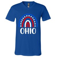 Ohio Gift I Love Ohio Usa Gift V-Neck T-Shirt