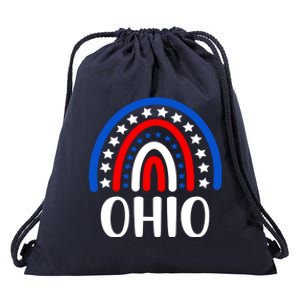 Ohio Gift I Love Ohio Usa Gift Drawstring Bag