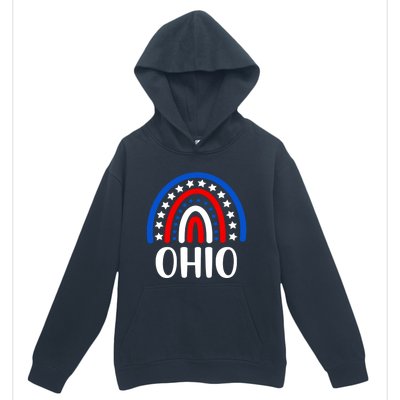 Ohio Gift I Love Ohio Usa Gift Urban Pullover Hoodie