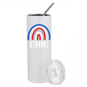 Ohio Gift I Love Ohio Usa Gift Stainless Steel Tumbler