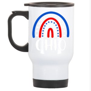 Ohio Gift I Love Ohio Usa Gift Stainless Steel Travel Mug