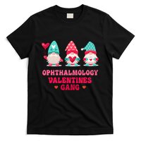 Ophthalmology Gnomes Nurse Valentines Day T-Shirt