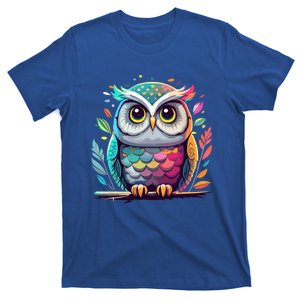 Owl Graphic Owl Artwork Bird Art Animal Owl Funny Gift T-Shirt