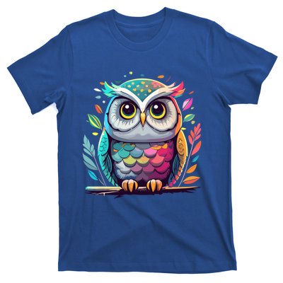 Owl Graphic Owl Artwork Bird Art Animal Owl Funny Gift T-Shirt