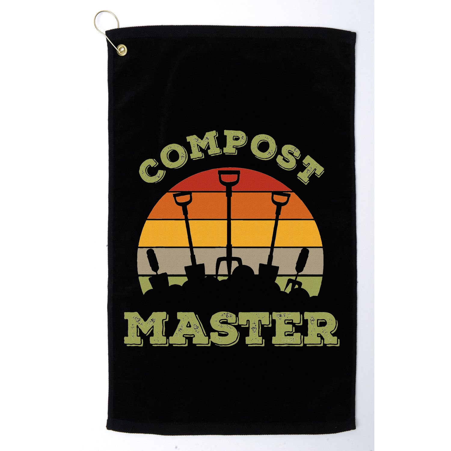 Organic Gardening Or Compost Master Golf Towel