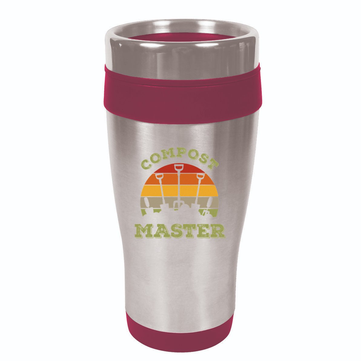 Organic Gardening Or Compost Master 16oz Travel Tumbler