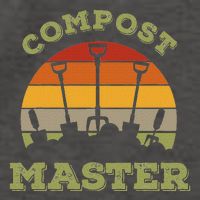 Organic Gardening Or Compost Master Vector Backpack