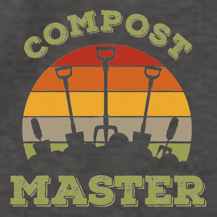 Organic Gardening Or Compost Master Vector Backpack