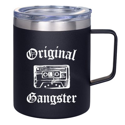 Original Gangster Old School Hip Hop Rap Music 12oz Stainless Steel Coffee Mug